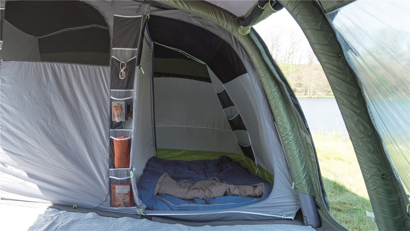 Triple sized bedrooms on the Bear Lake tent