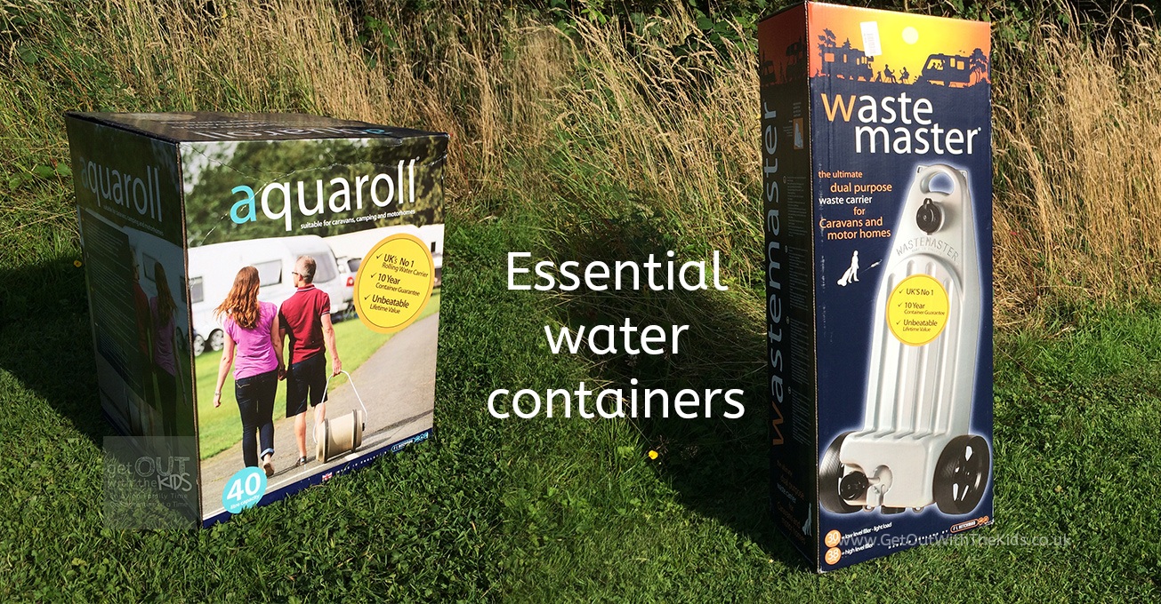 Water and waste containers