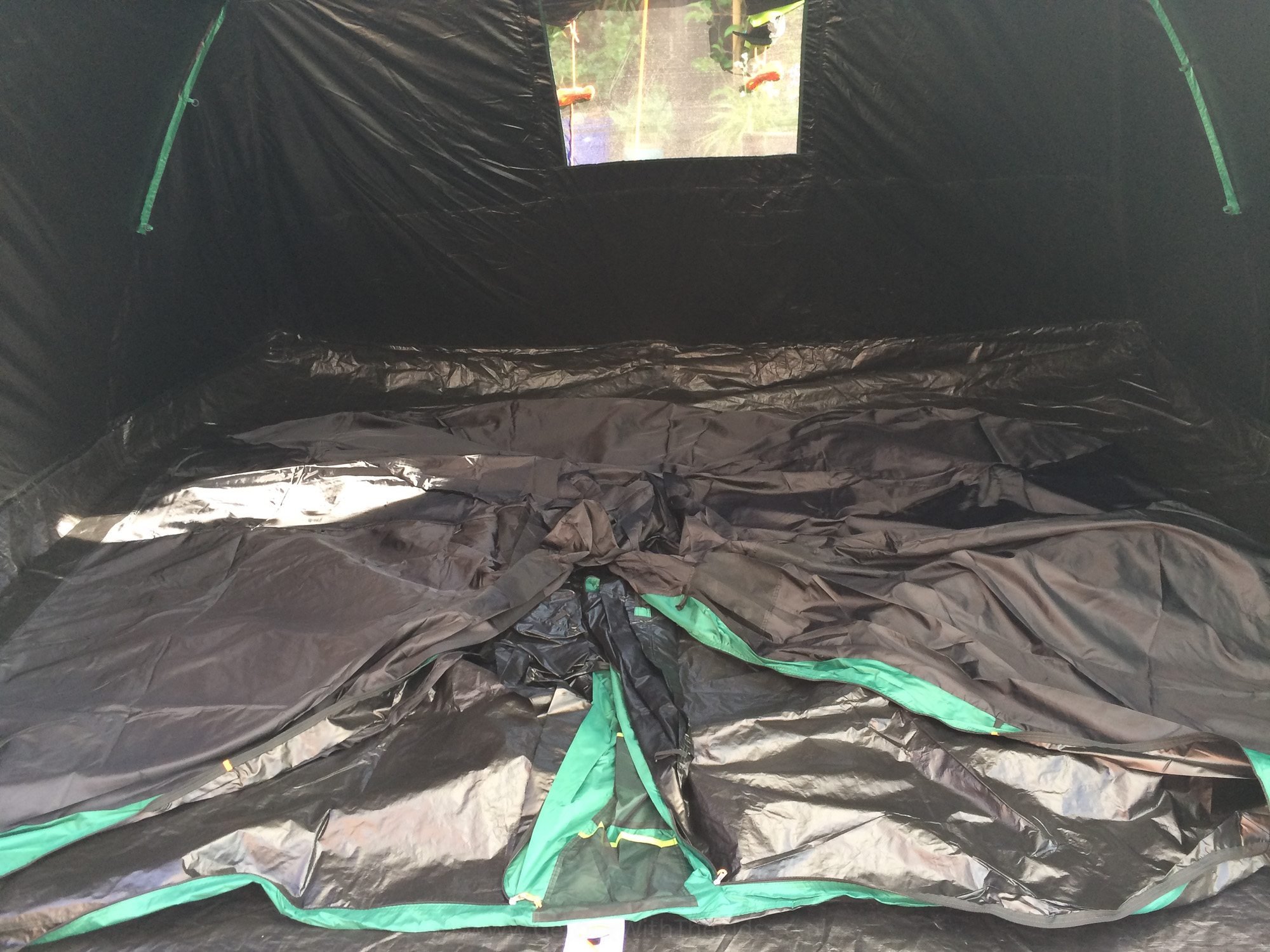 Inner tent ready for hanging