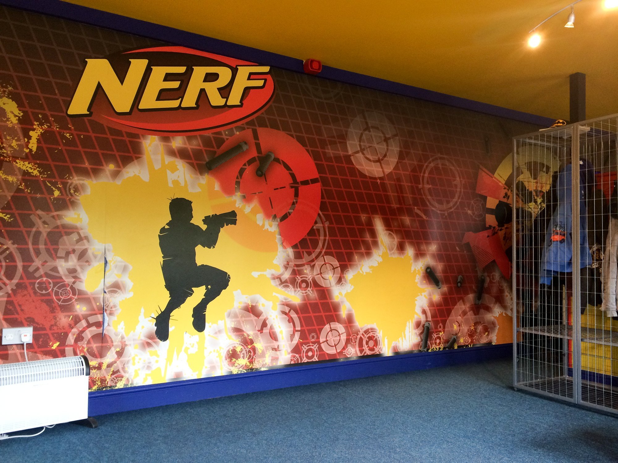The Nerf Zone for your little sharp shooters