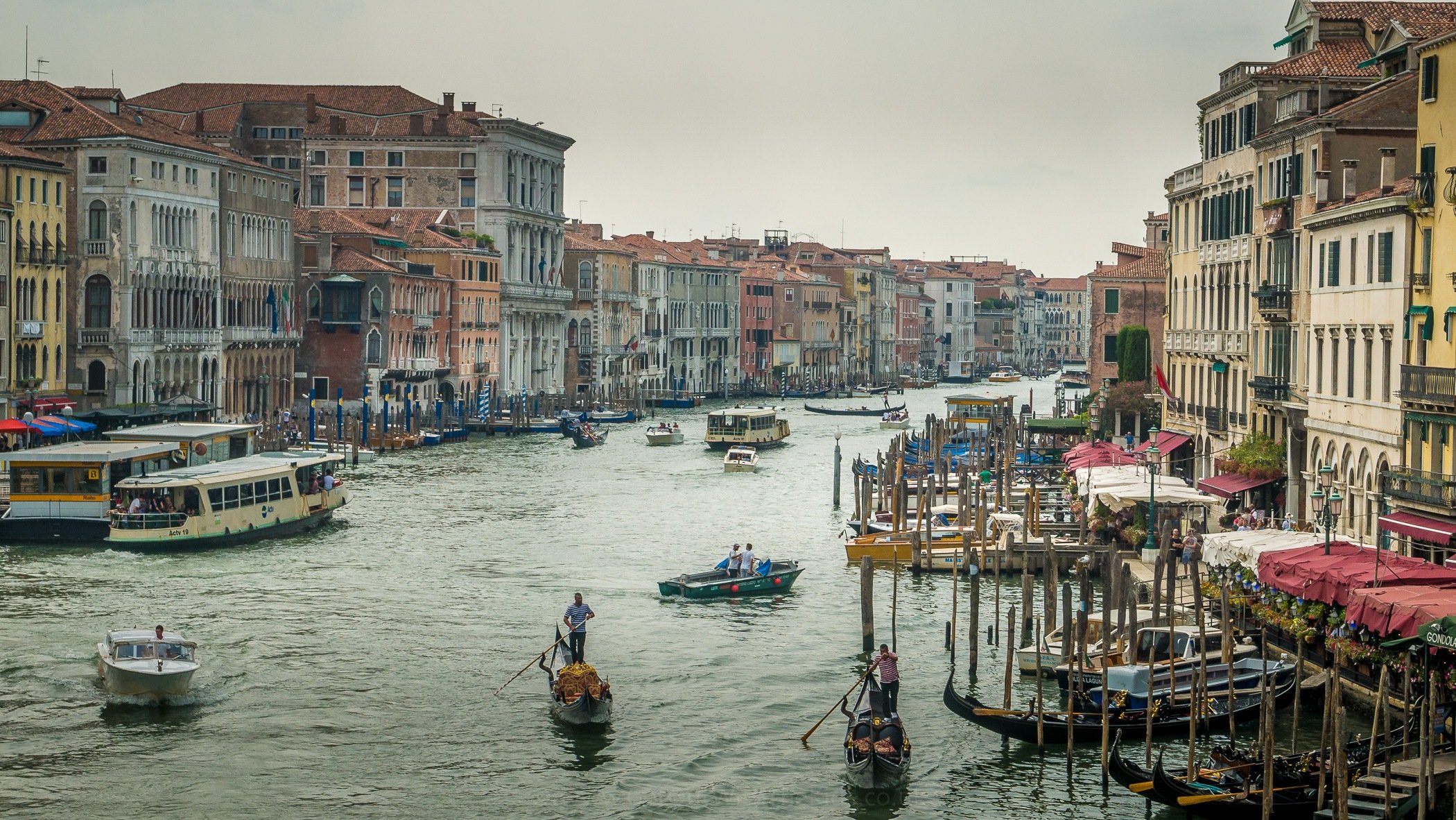 the grand canal at Venice