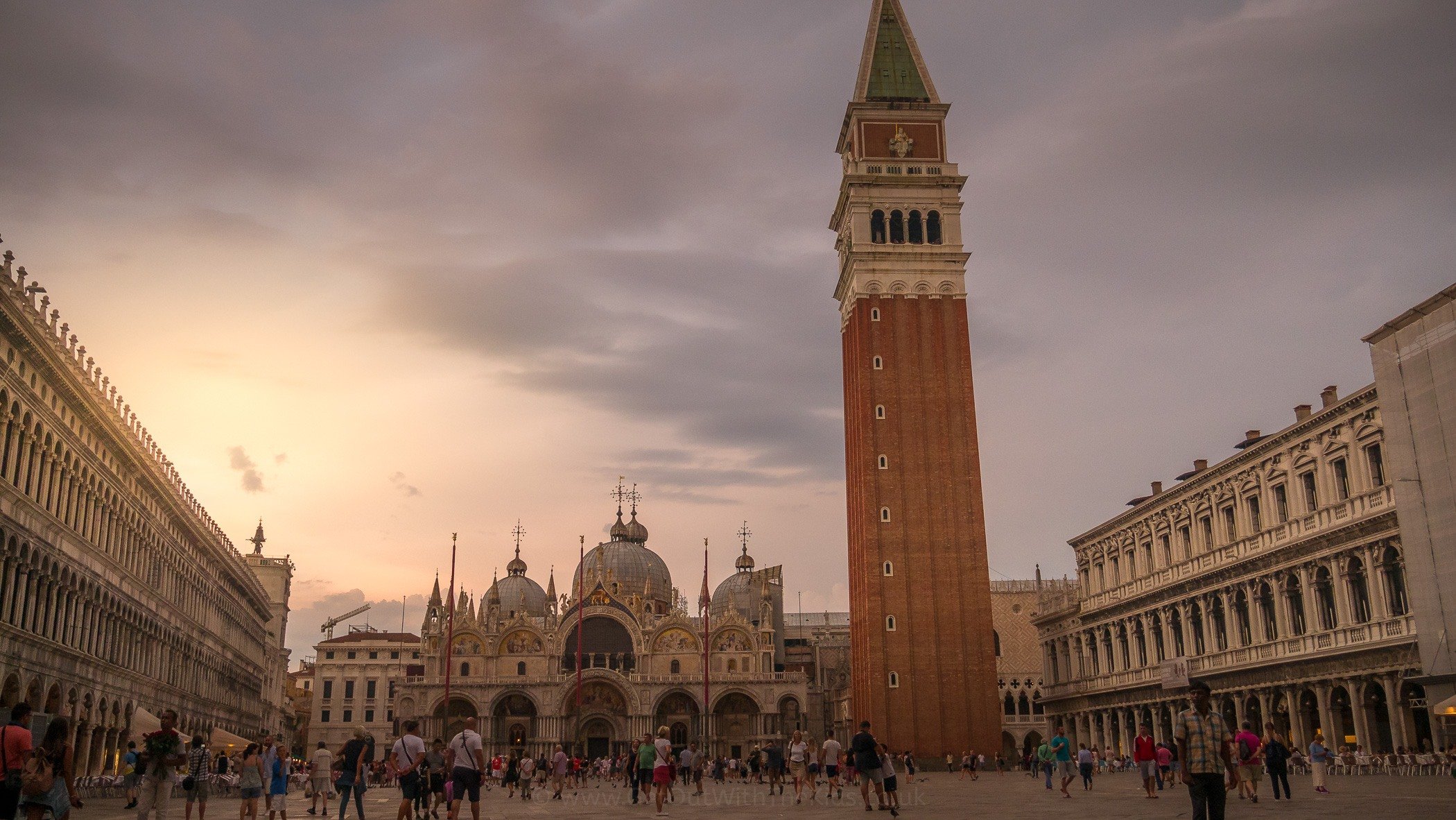 St Marks Square in the evening