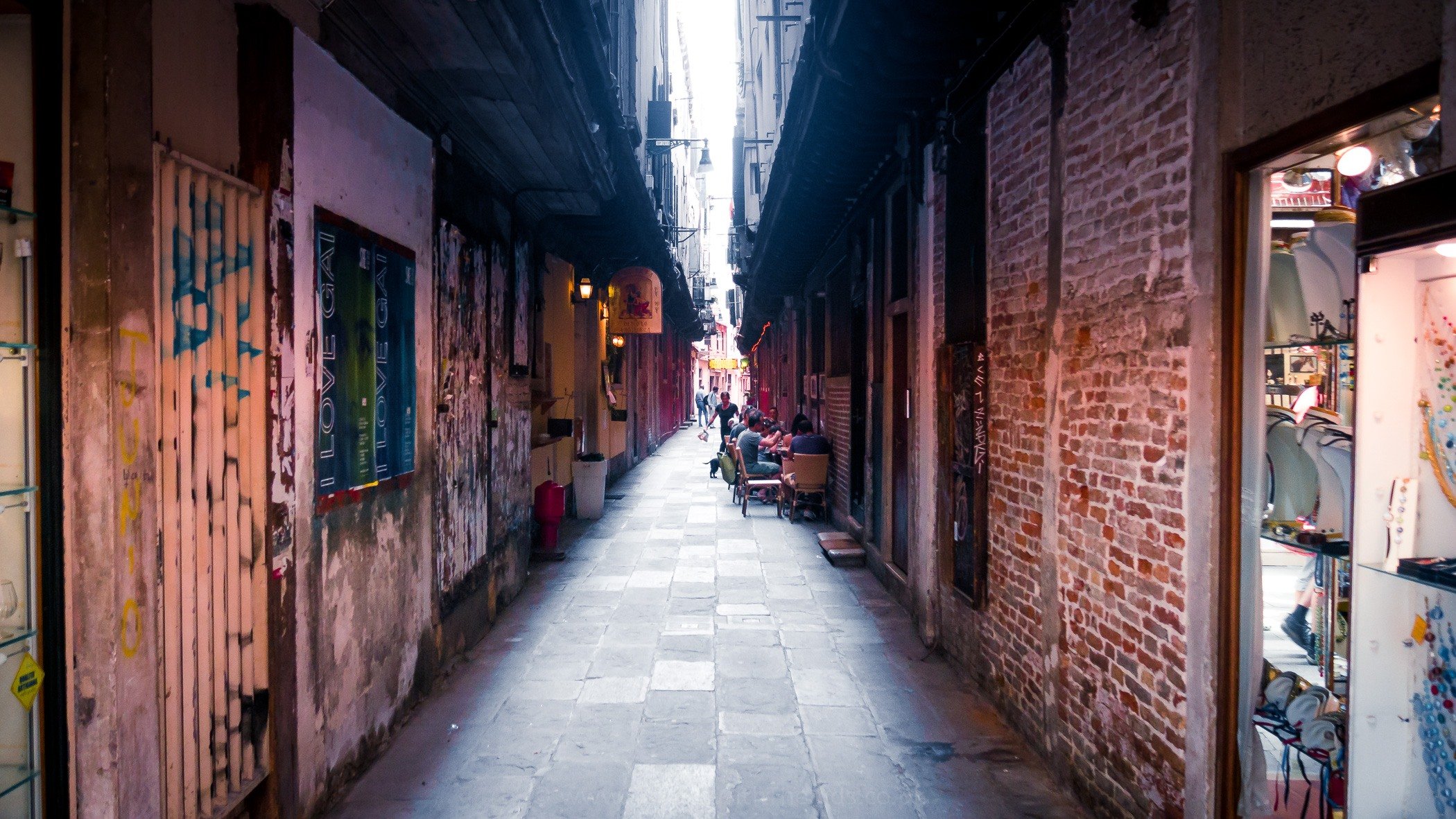 An old venetian street