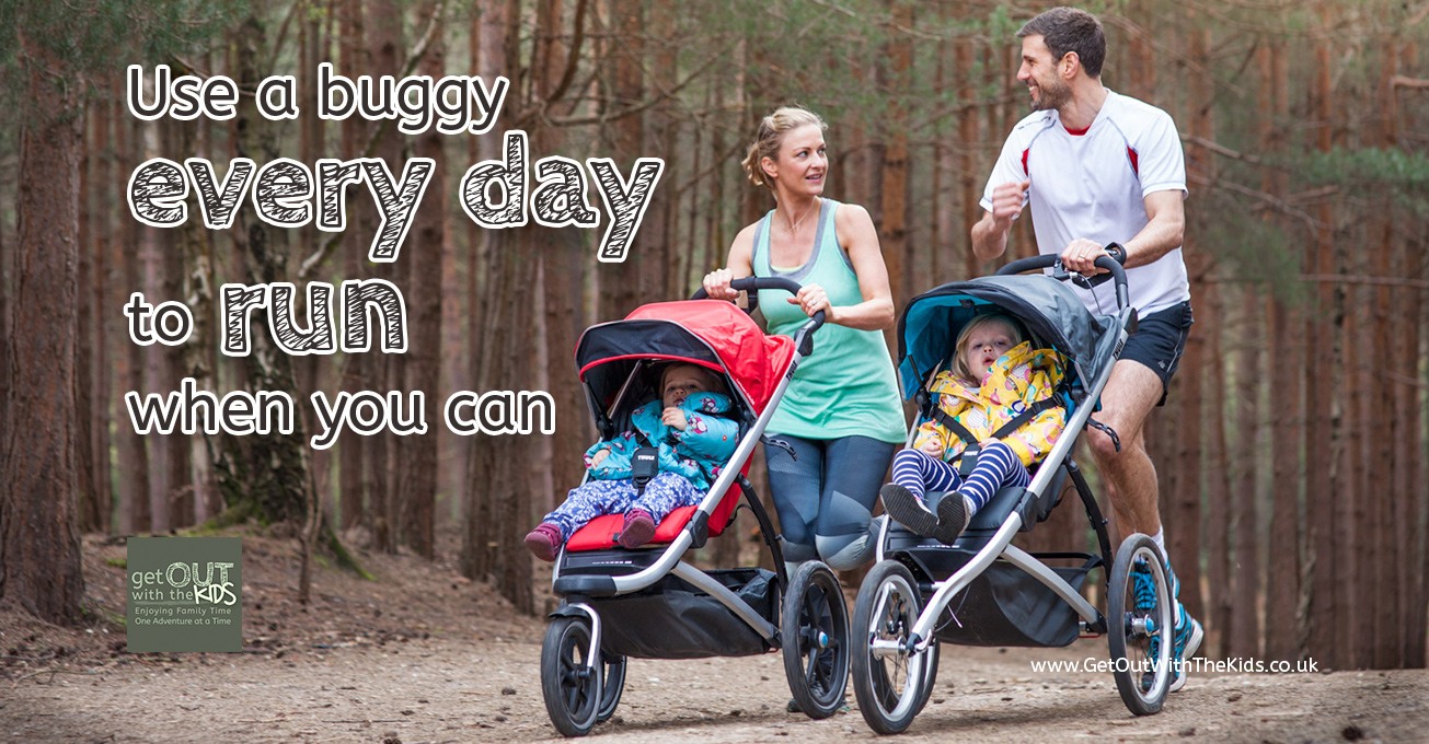 running with baby buggy