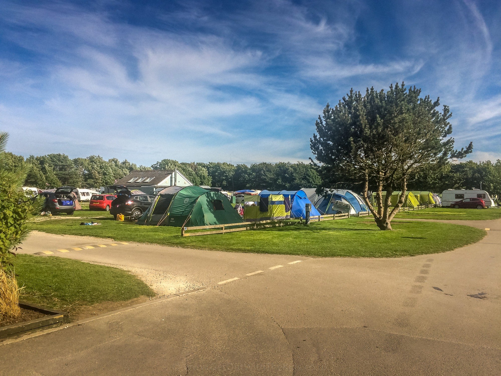  The main camping field