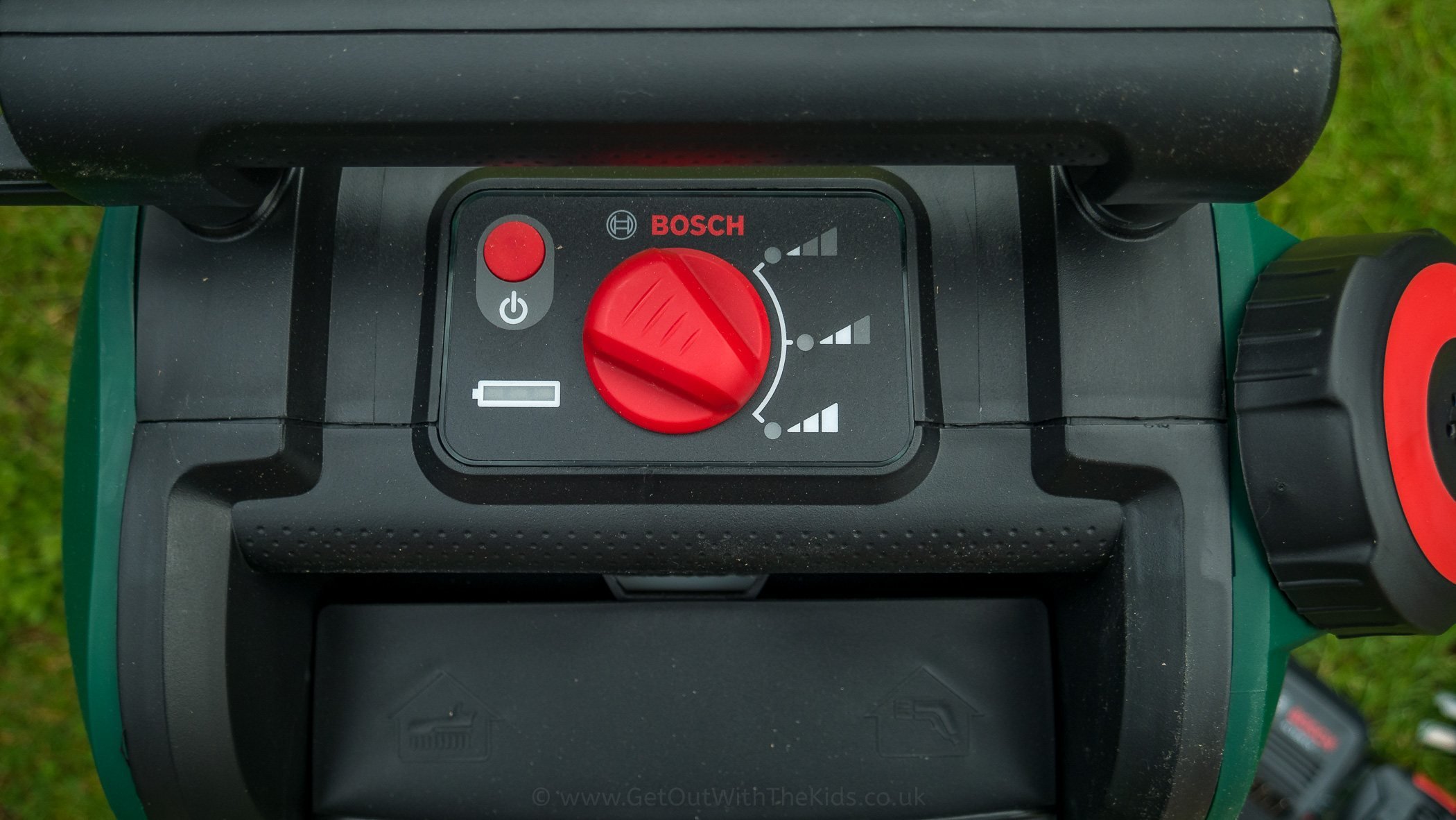The power settings on the Bosch Fontus