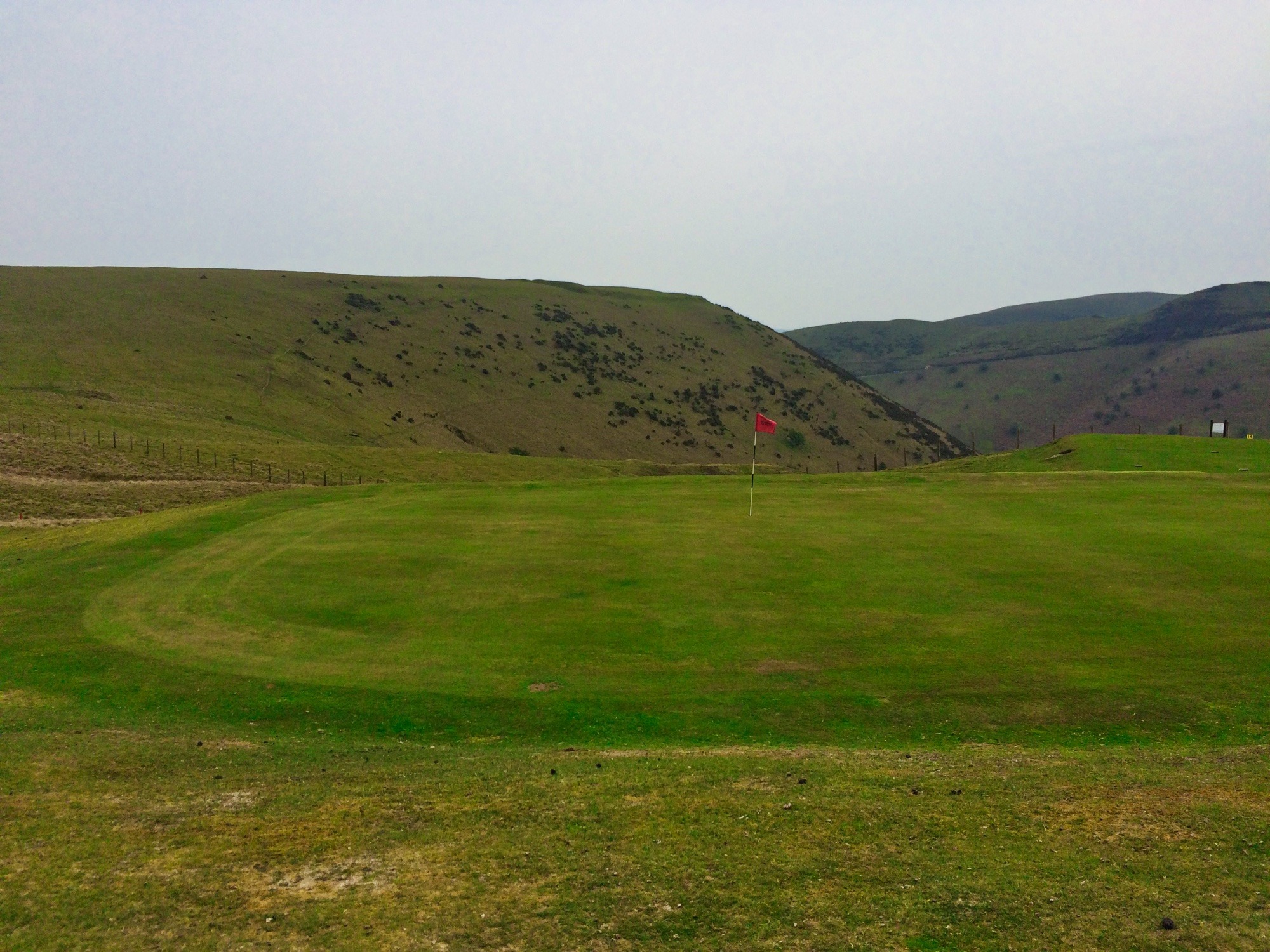Golf course and hill fort