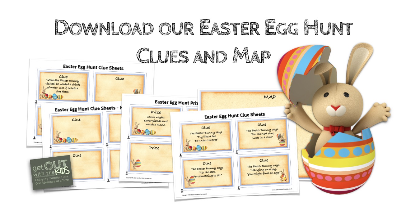 Download our Easter Egg hunt clues and map
