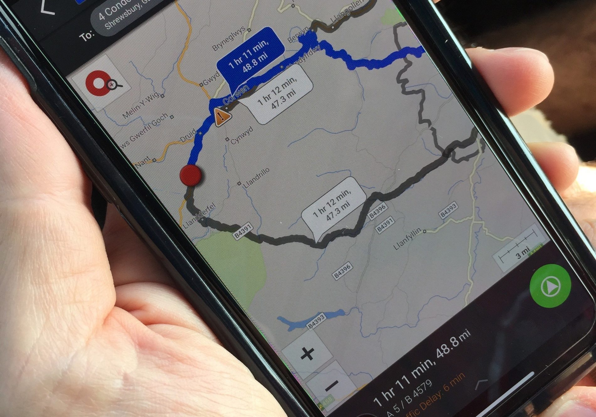 Using the CoPilot GPS App