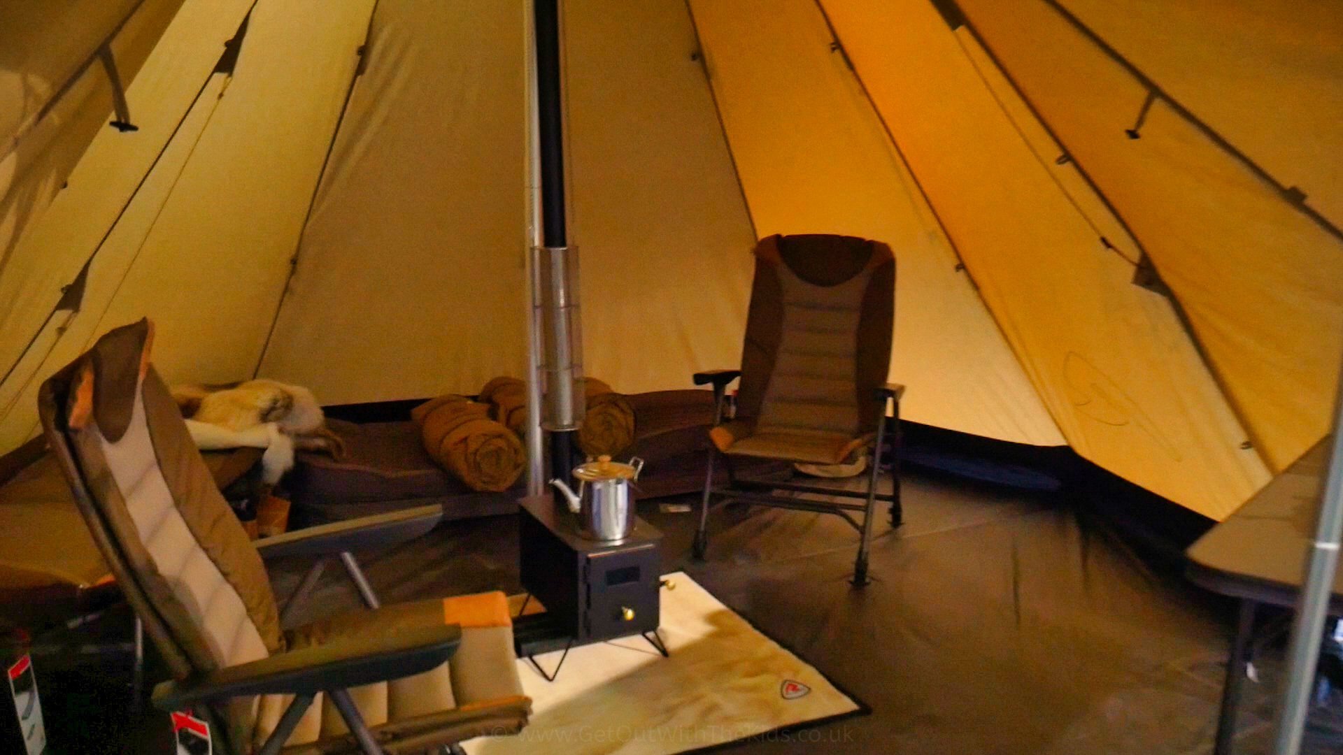 Inside the Robens Chinook Ursa Tent