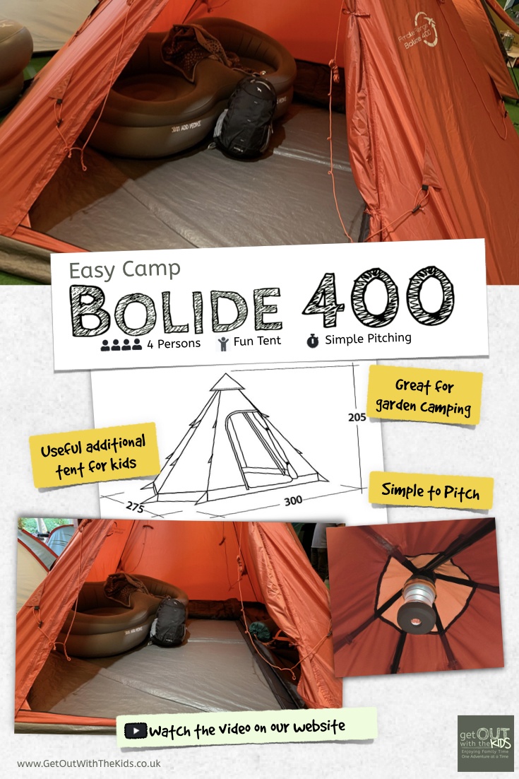 Easy Camp Bolide 400 Tent Info