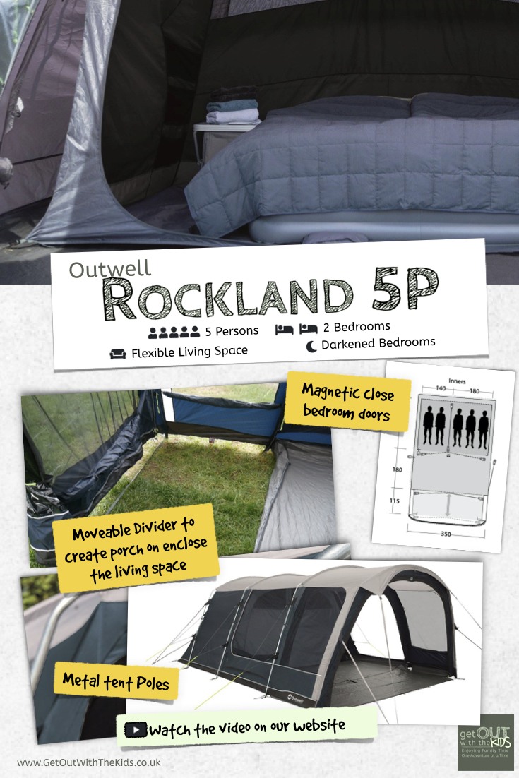 Outwell Rockland 5P Tent Info