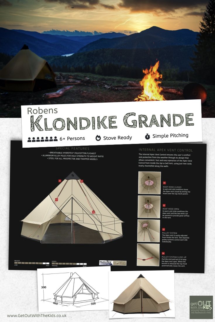 Robens Klondike Grande Tent Info