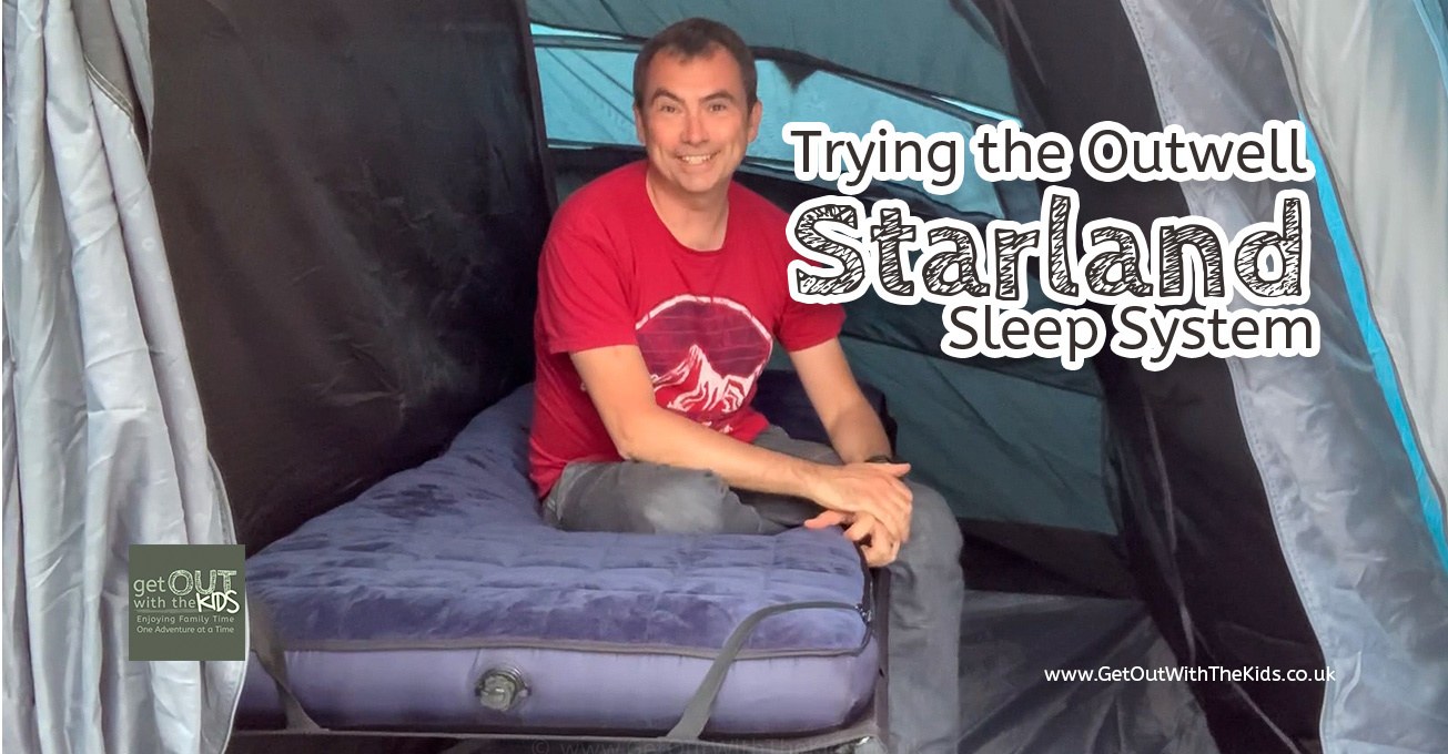 The Starland on a campbed