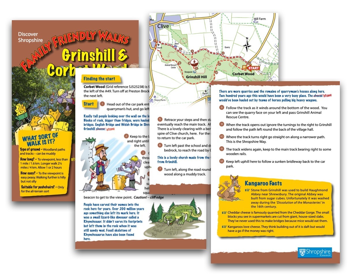 Grinshill Walking Route Leaflet