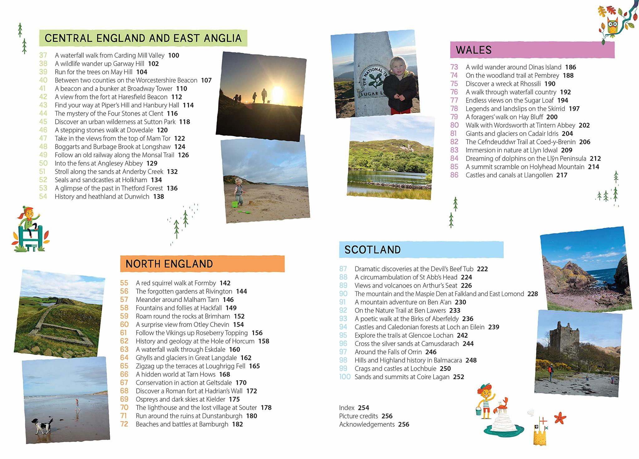100 Great Walks With Kids Contents