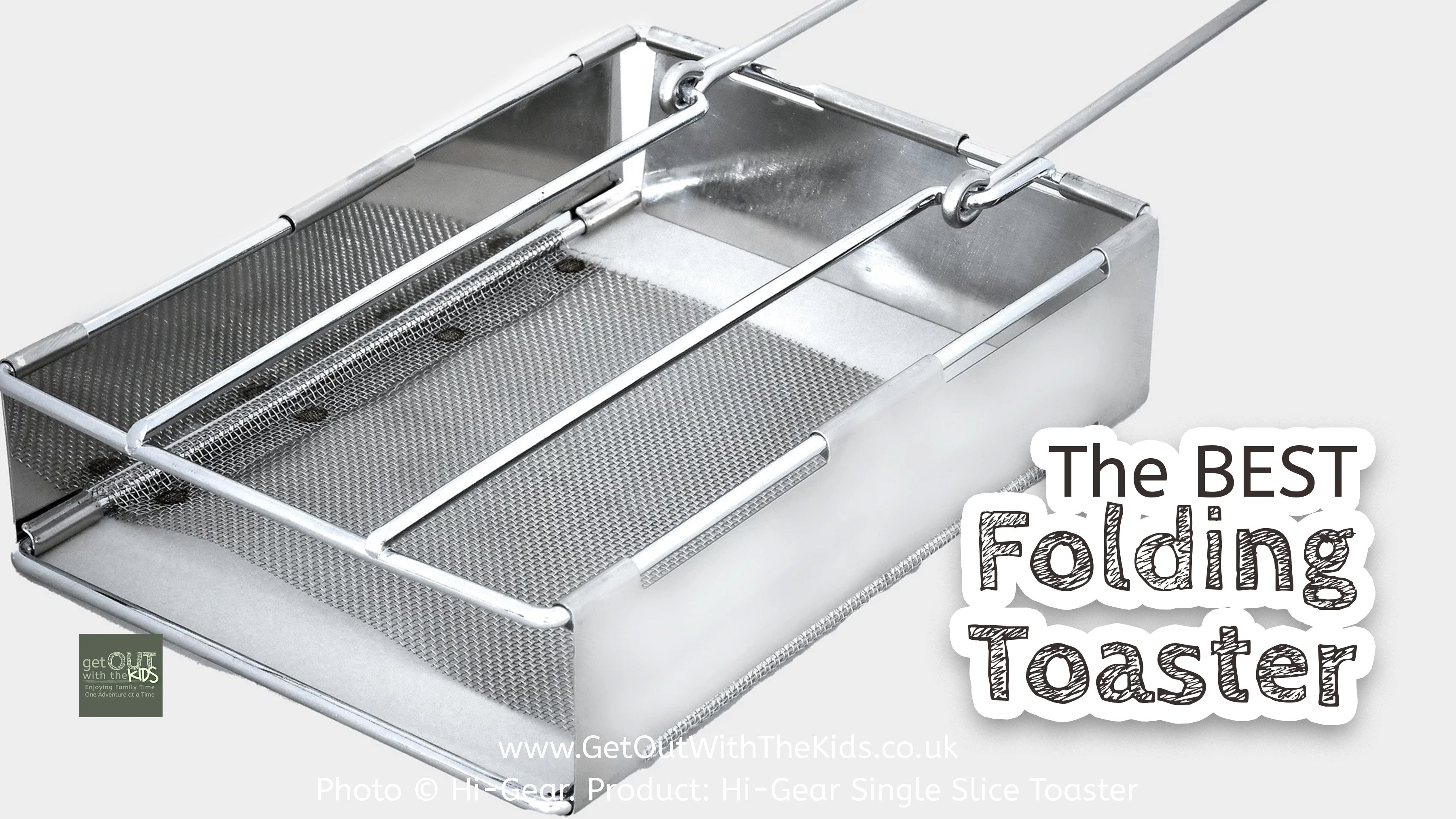 The folded toaster unfolded