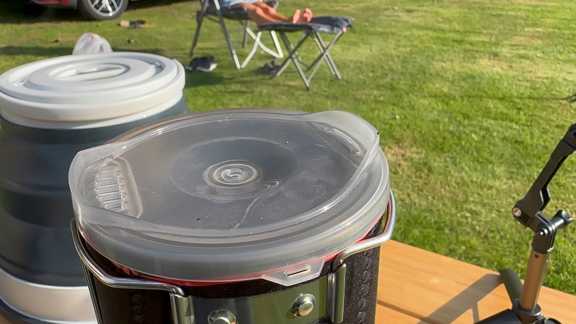 The lid on the OEX Heiro Solo Stove