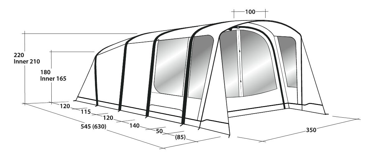 Tent dimensions
