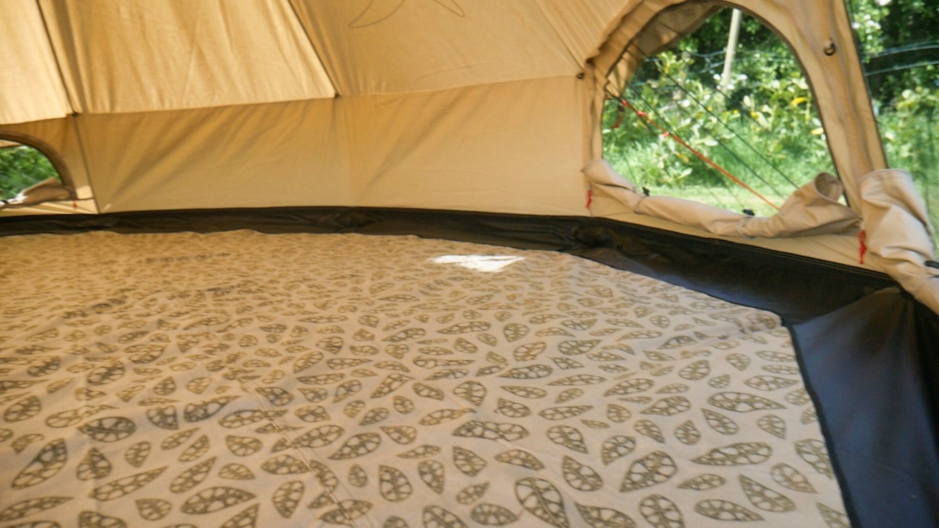 The Robens Settler Field tent carpet